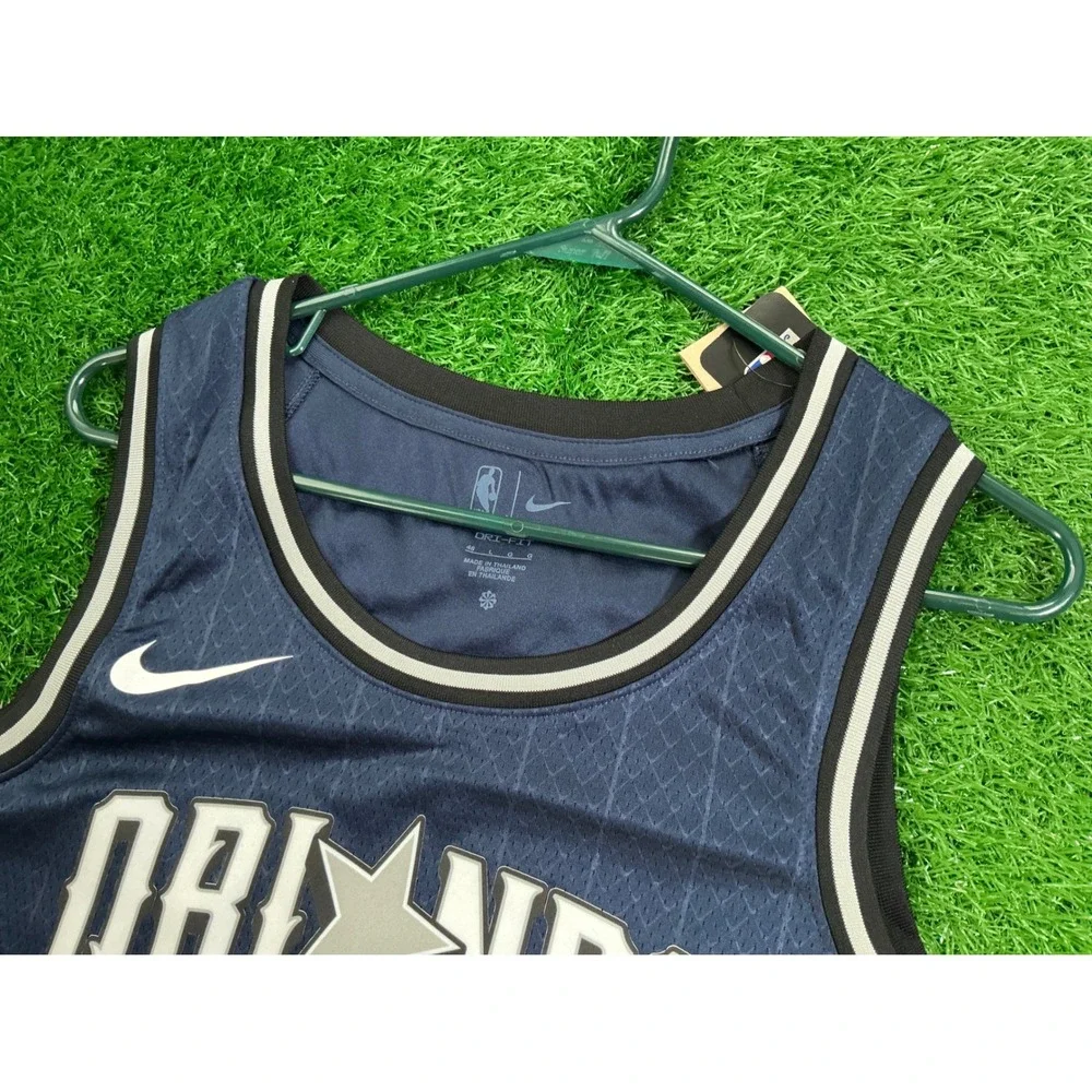 Nike Orlando Magic City Edition Swingman Jersey Navy Blue Mens Size 48 Large